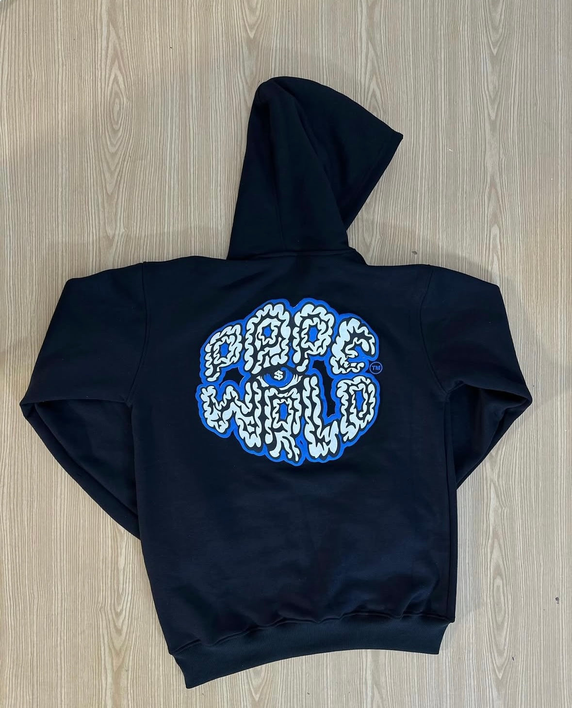 Black & Blue PAPEWRLD Hoodie