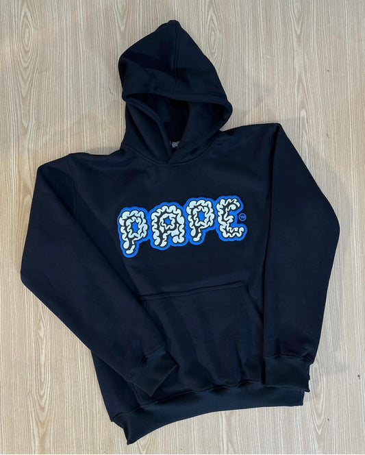 Black & Blue PAPEWRLD Hoodie